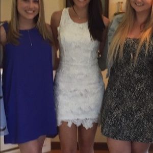 Short white dress from ASTR